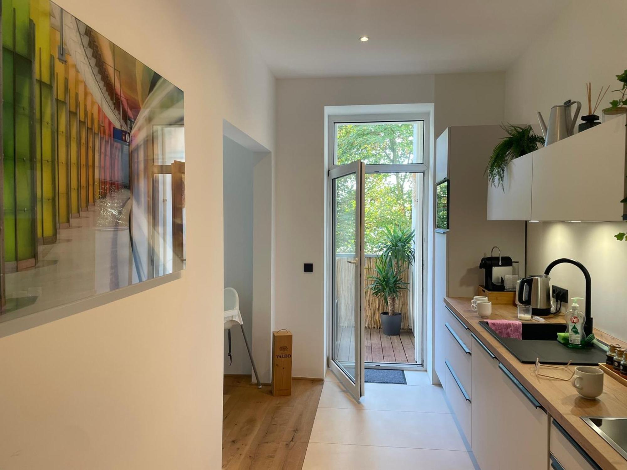 Soul-Apartment Balkon Privatparkplatz 2 Boxspringbetten 55Zoll Tv Wlan Leipzig Exteriör bild
